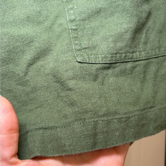 J. Crew - Women's Beachy Summer Green Casual Basic Lightweight Shorts in Size S - Picture 5 of 7